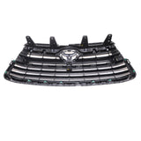 For 2014 2015 -16 Toyota Highlander Gloss Chrome Front Bumper Grille Replacement