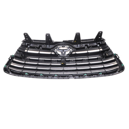 For 2014 2015 -16 Toyota Highlander Gloss Chrome Front Bumper Grille Replacement