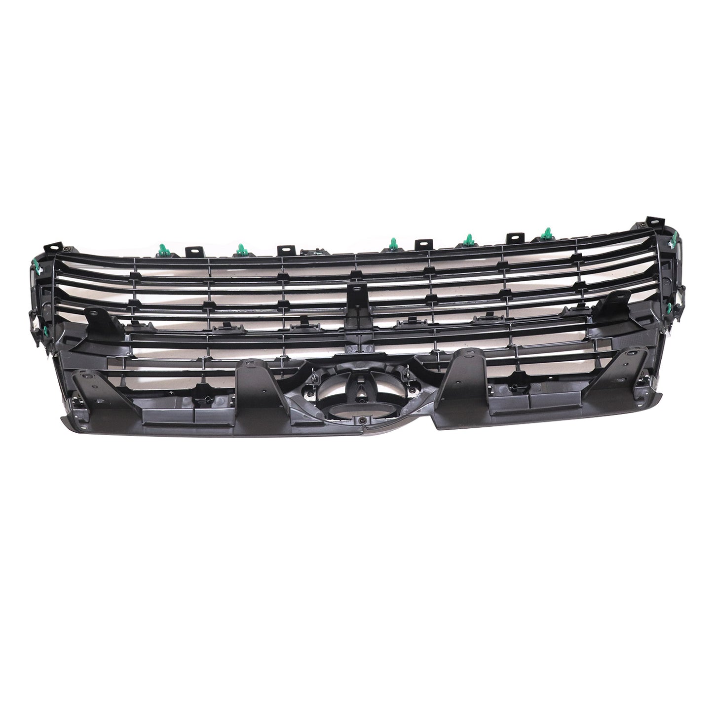 For 2014 2015 -16 Toyota Highlander Gloss Chrome Front Bumper Grille Replacement