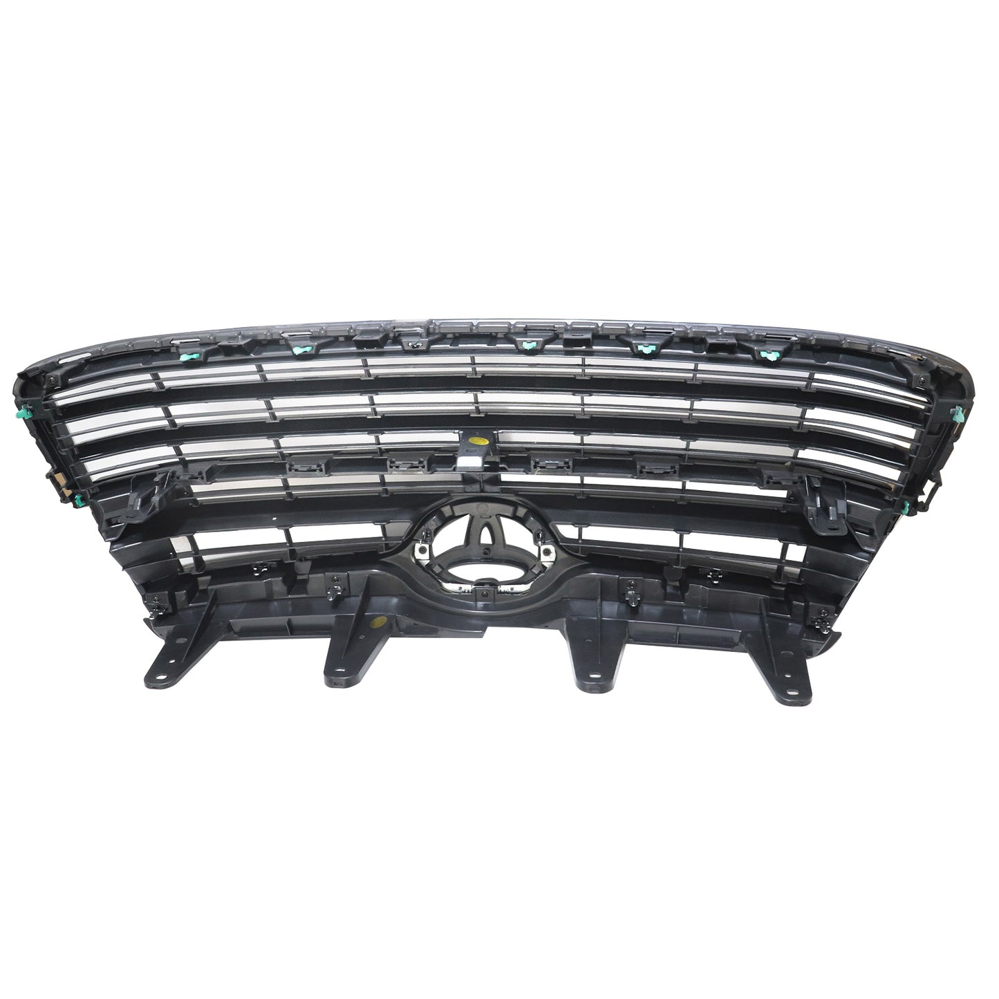 For 2014 2015 -16 Toyota Highlander Gloss Chrome Front Bumper Grille Replacement
