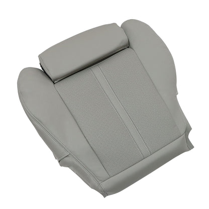 Driver Bottom Perforated Leather Seat Cover Gray Fit For 2010-2016 Cadillac SRX