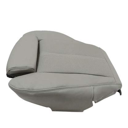 Driver Bottom Perforated Leather Seat Cover Gray Fit For 2010-2016 Cadillac SRX