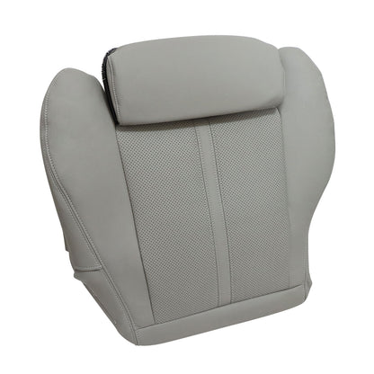 Driver Bottom Perforated Leather Seat Cover Gray Fit For 2010-2016 Cadillac SRX