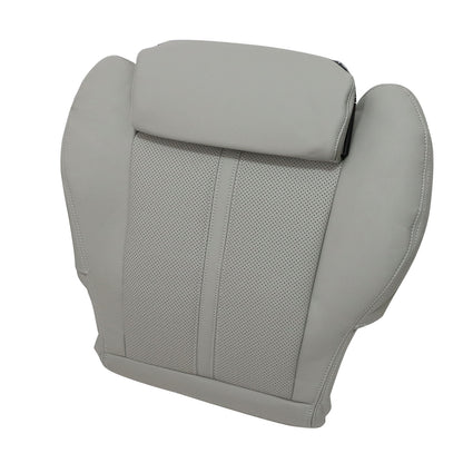 Driver Bottom Perforated Leather Seat Cover Gray Fit For 2010-2016 Cadillac SRX