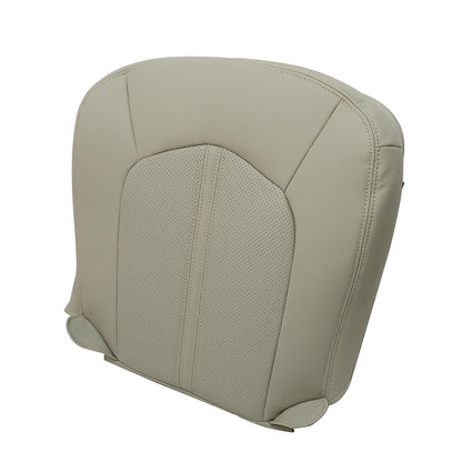 2008 to 2013 For Cadillac CTS Driver Bottom Perforated Leather Seat Cover Tan