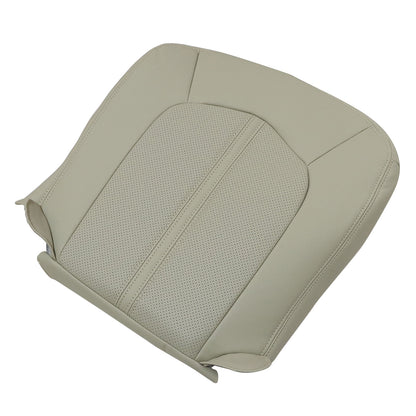 2008 to 2013 For Cadillac CTS Driver Bottom Perforated Leather Seat Cover Tan