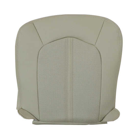 2008 to 2013 For Cadillac CTS Driver Bottom Perforated Leather Seat Cover Tan
