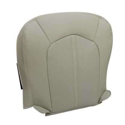 2008 to 2013 For Cadillac CTS Driver Bottom Perforated Leather Seat Cover Tan