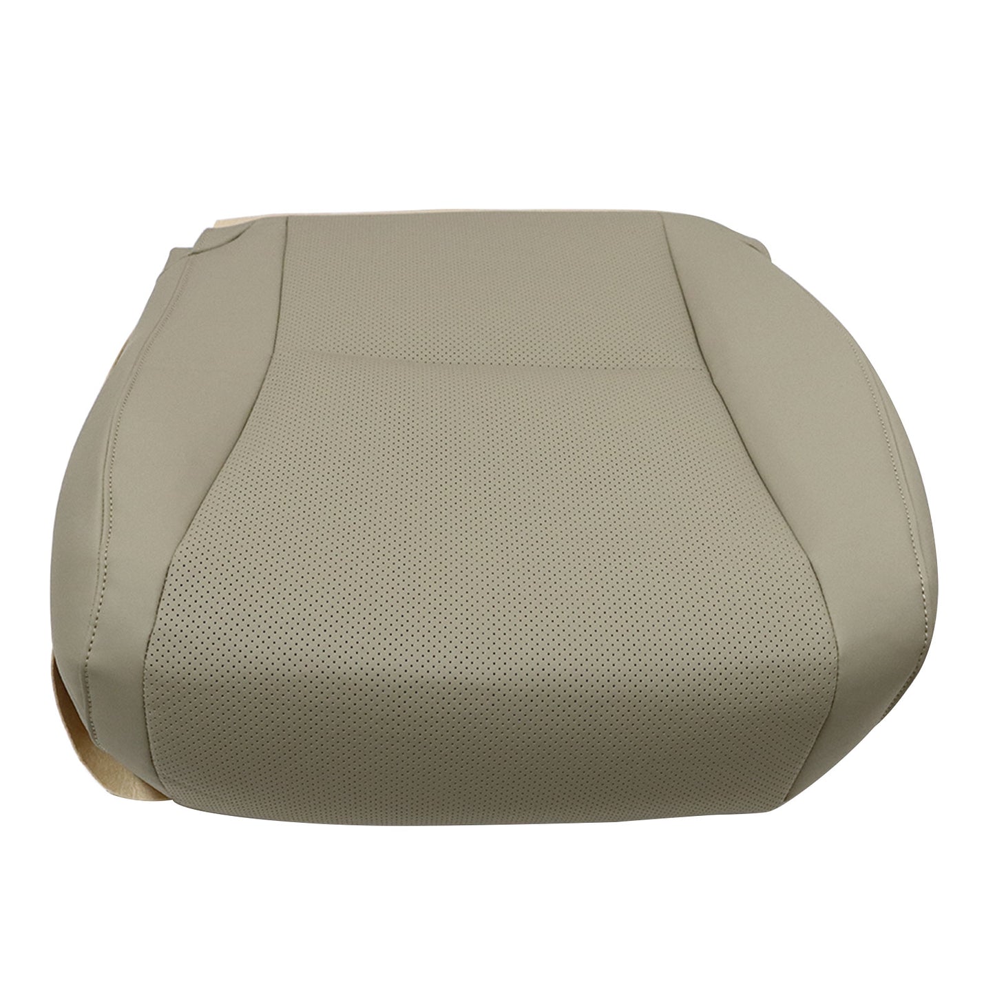 For 2010-2015 Lexus RX350 450h Driver Bottom Perforated Leather Seat Cover Tan