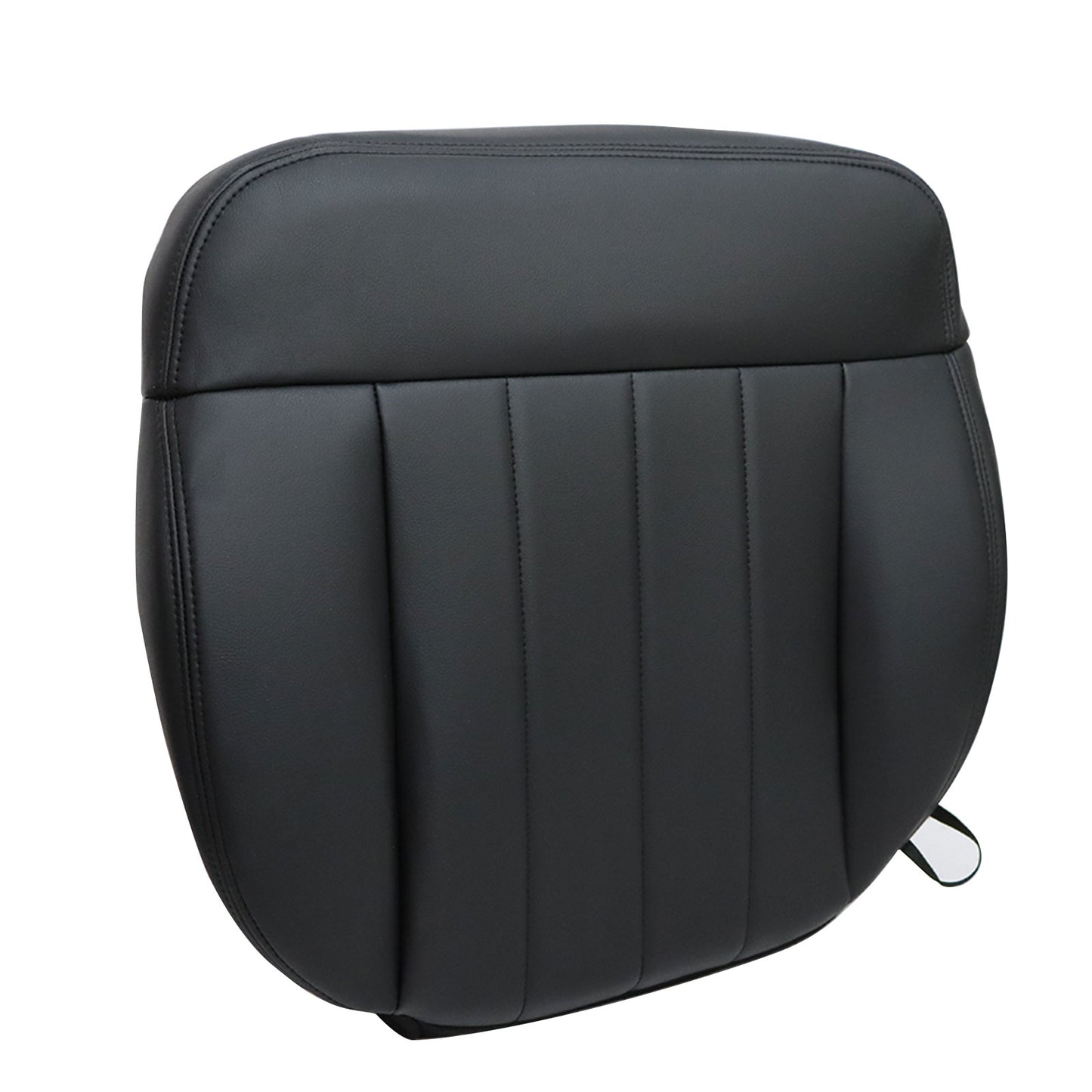 For 2006 2007 Ford F150 Davidson Driver Bottom Leather Seat Cover BLACK