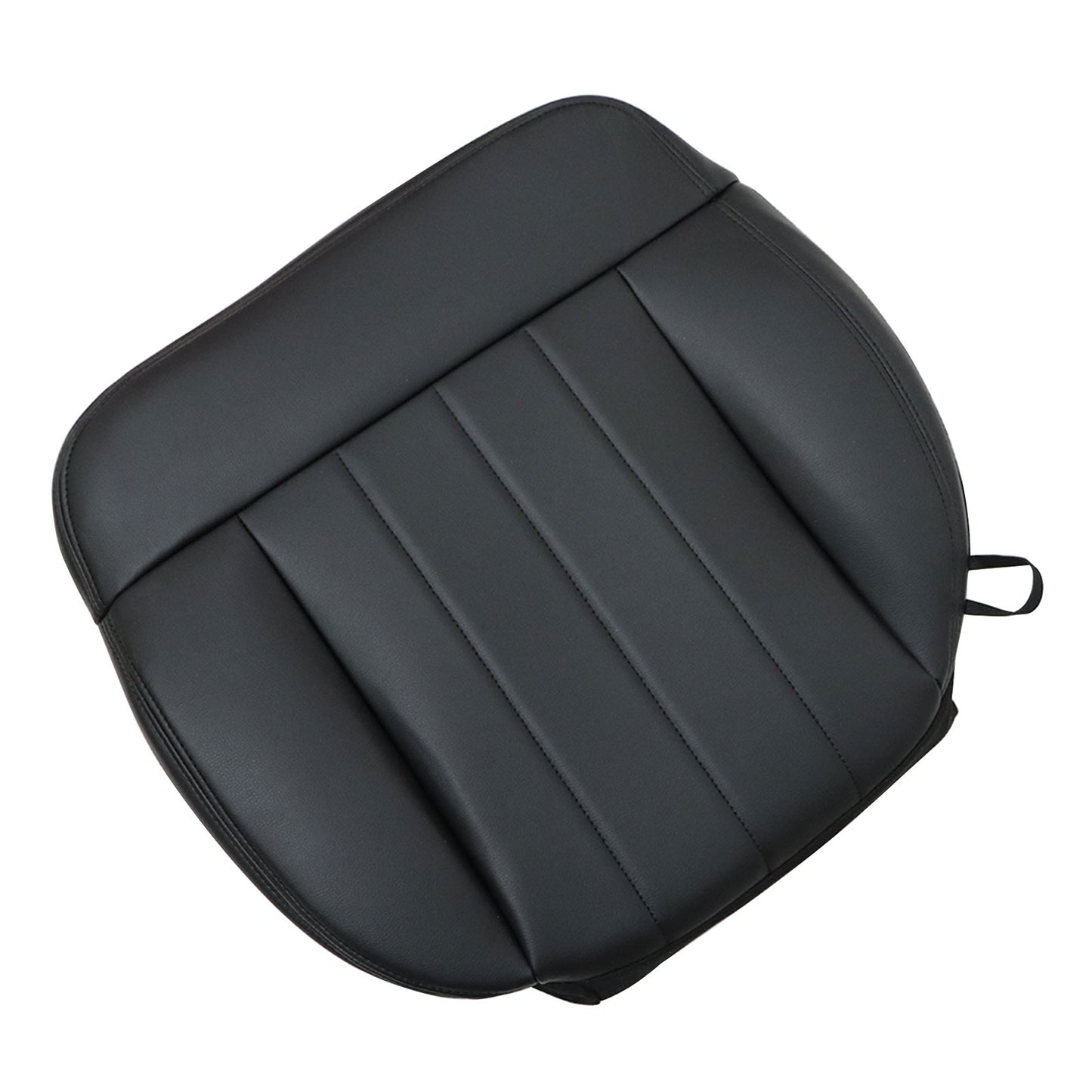 For 2006 2007 Ford F150 Davidson Driver Bottom Leather Seat Cover BLACK