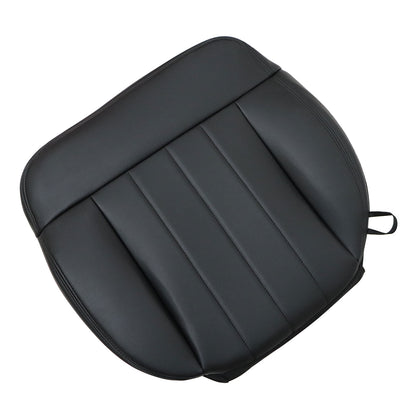 For 2006 2007 Ford F150 Davidson Driver Bottom Leather Seat Cover BLACK