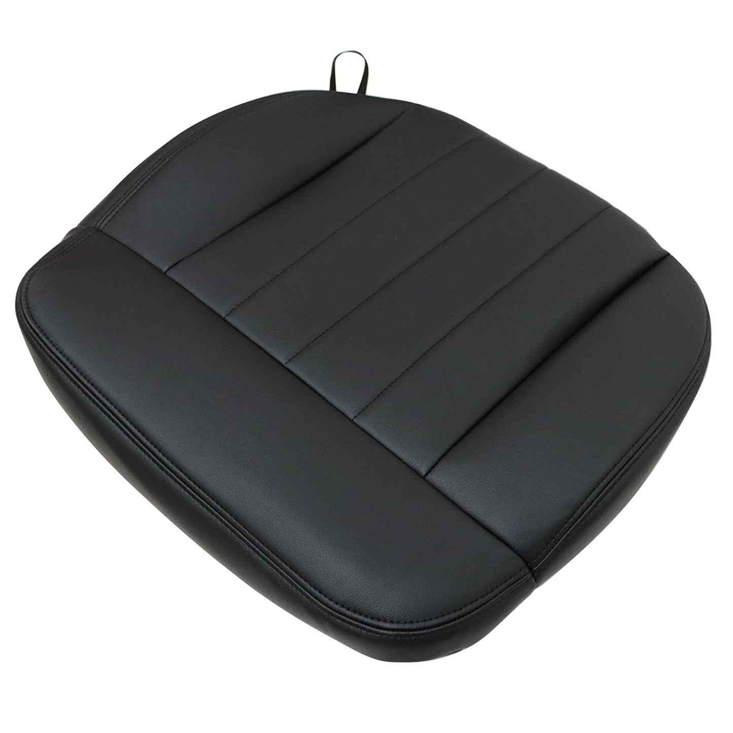 For 2006 2007 Ford F150 Davidson Driver Bottom Leather Seat Cover BLACK