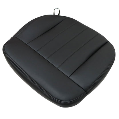 For 2006 2007 Ford F150 Davidson Driver Bottom Leather Seat Cover BLACK