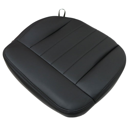 For 2006 2007 Ford F150 Davidson Driver Bottom Leather Seat Cover BLACK