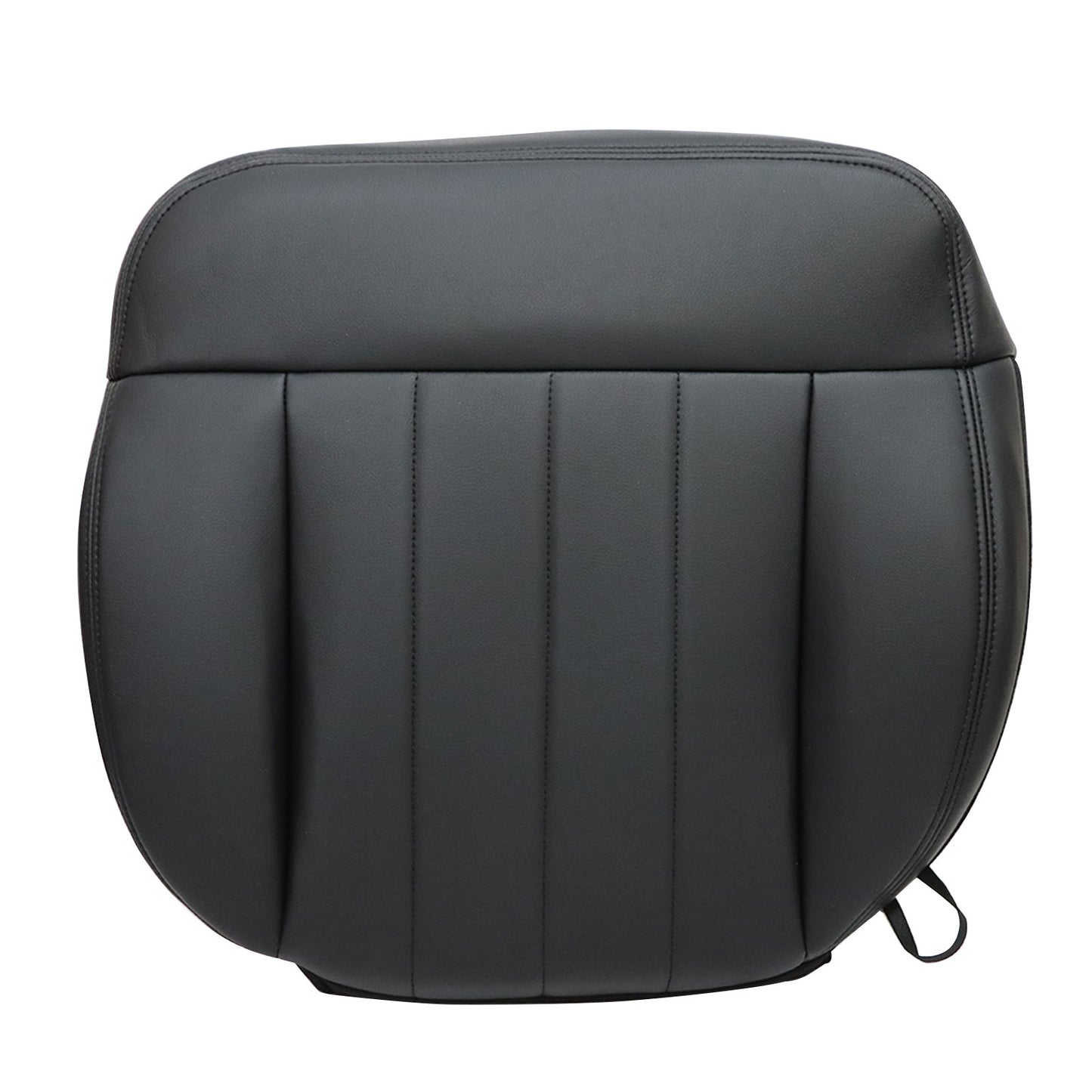 For 2006 2007 Ford F150 Davidson Driver Bottom Leather Seat Cover BLACK