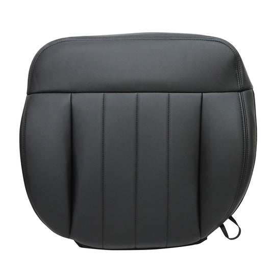 For 2006 2007 Ford F150 Davidson Driver Bottom Leather Seat Cover BLACK
