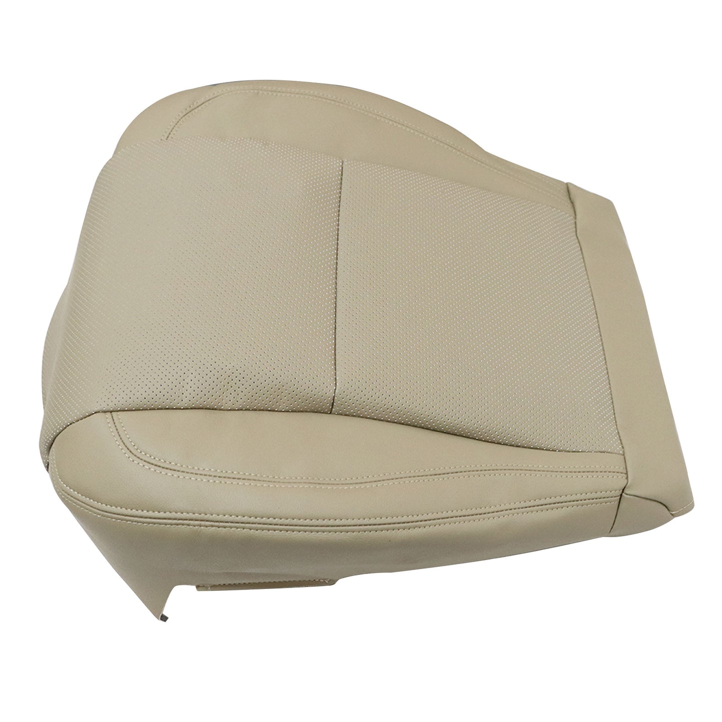 Fits Lexus GS430 2001-2005 Front Left Bottom Perforated Leather Cover Ivory Tan