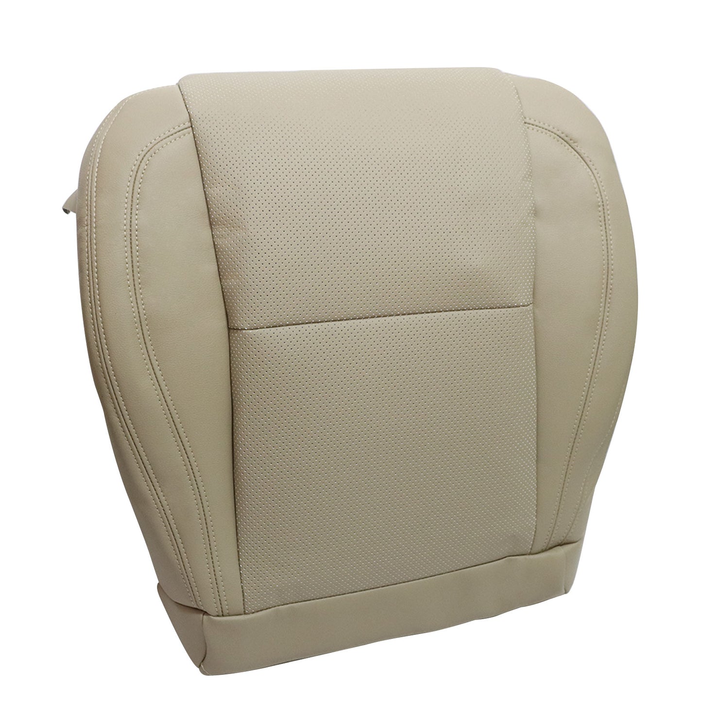 Fits Lexus GS430 2001-2005 Front Left Bottom Perforated Leather Cover Ivory Tan