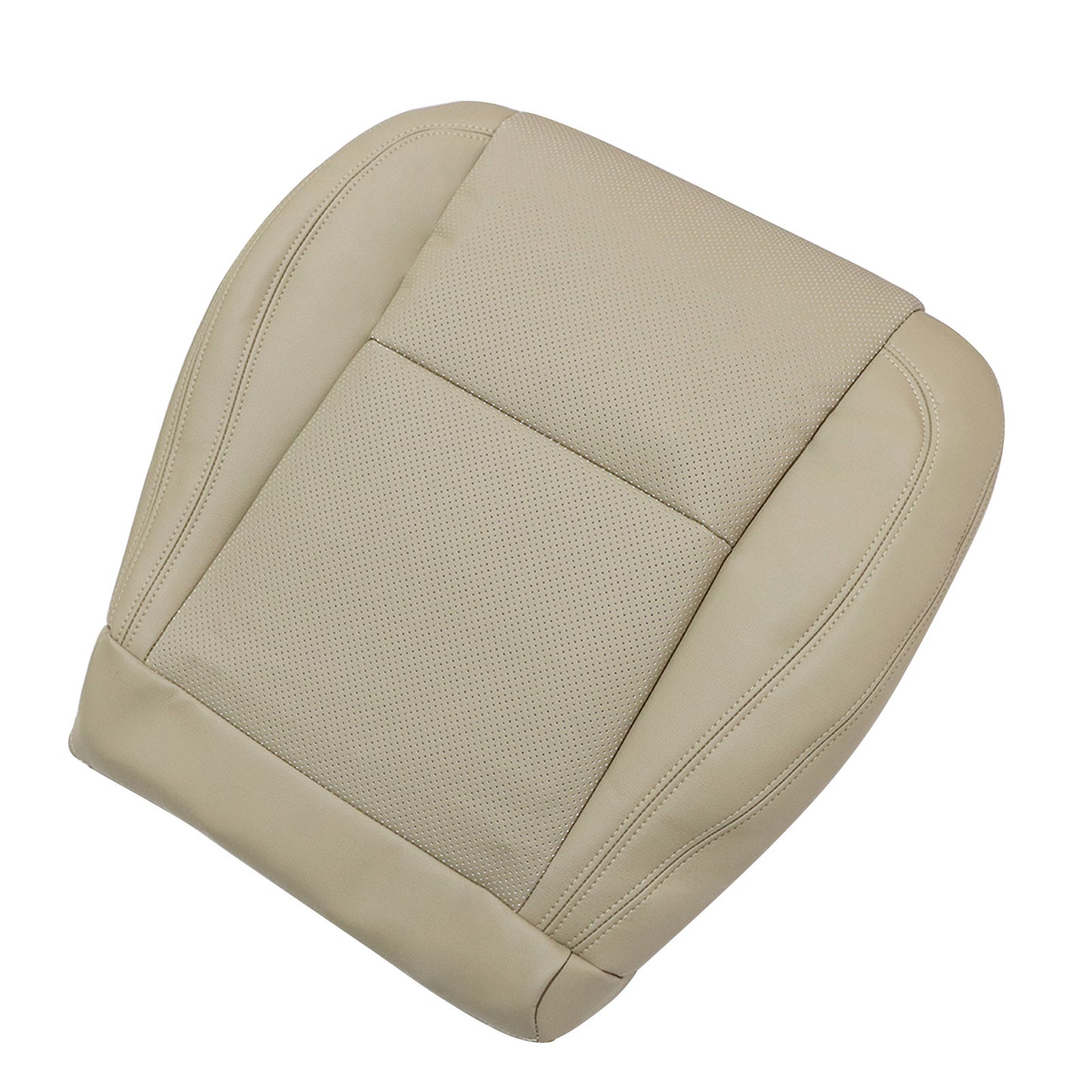 Fits Lexus GS430 2001-2005 Front Left Bottom Perforated Leather Cover Ivory Tan