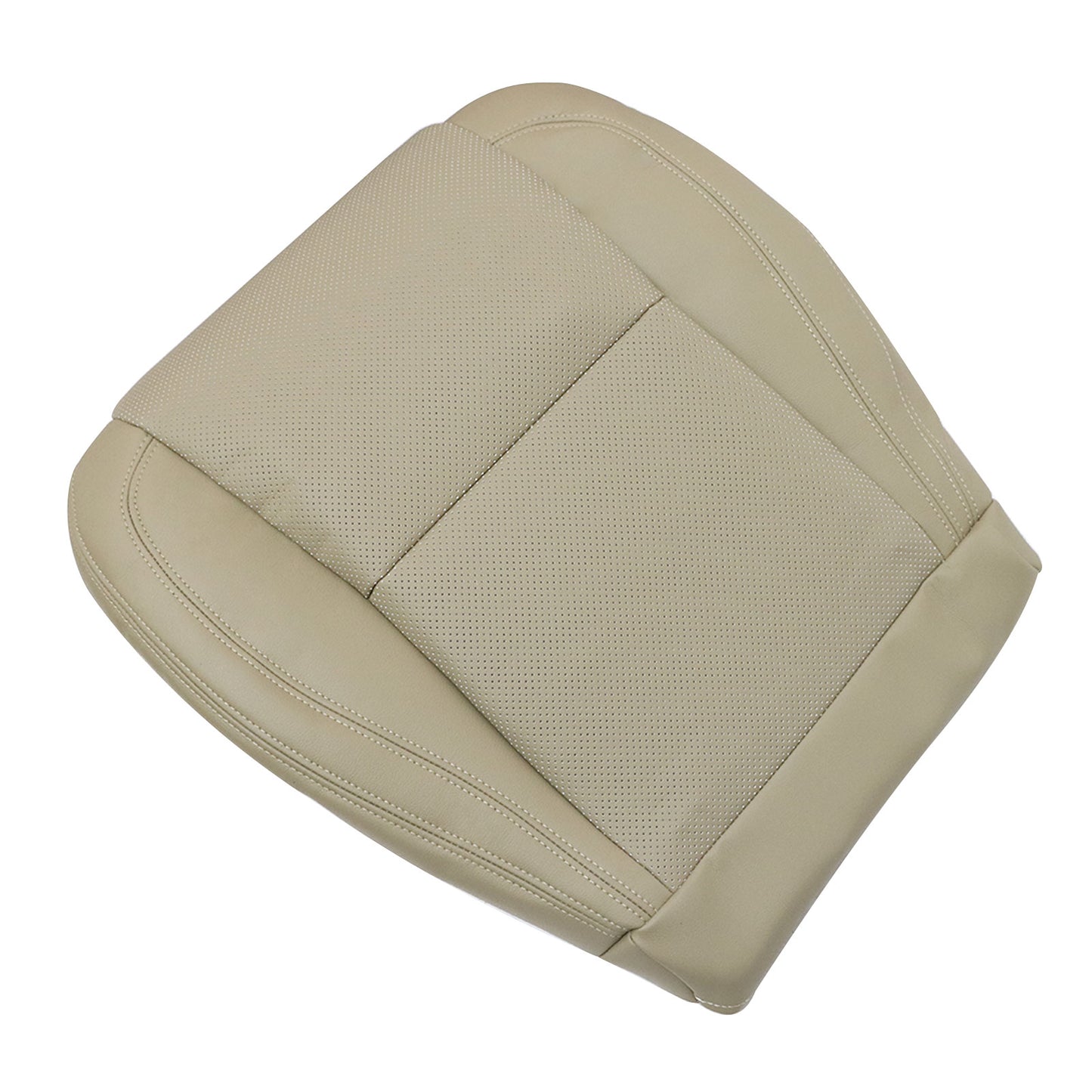 Fits Lexus GS430 2001-2005 Front Left Bottom Perforated Leather Cover Ivory Tan