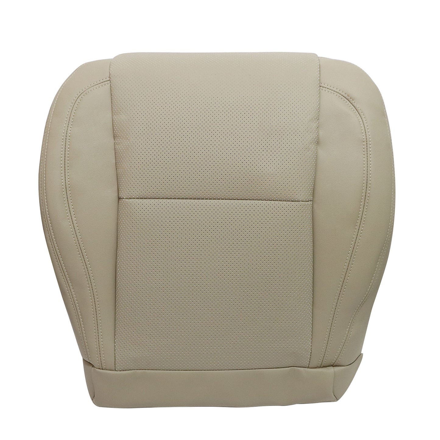 Fits Lexus GS430 2001-2005 Front Left Bottom Perforated Leather Cover Ivory Tan
