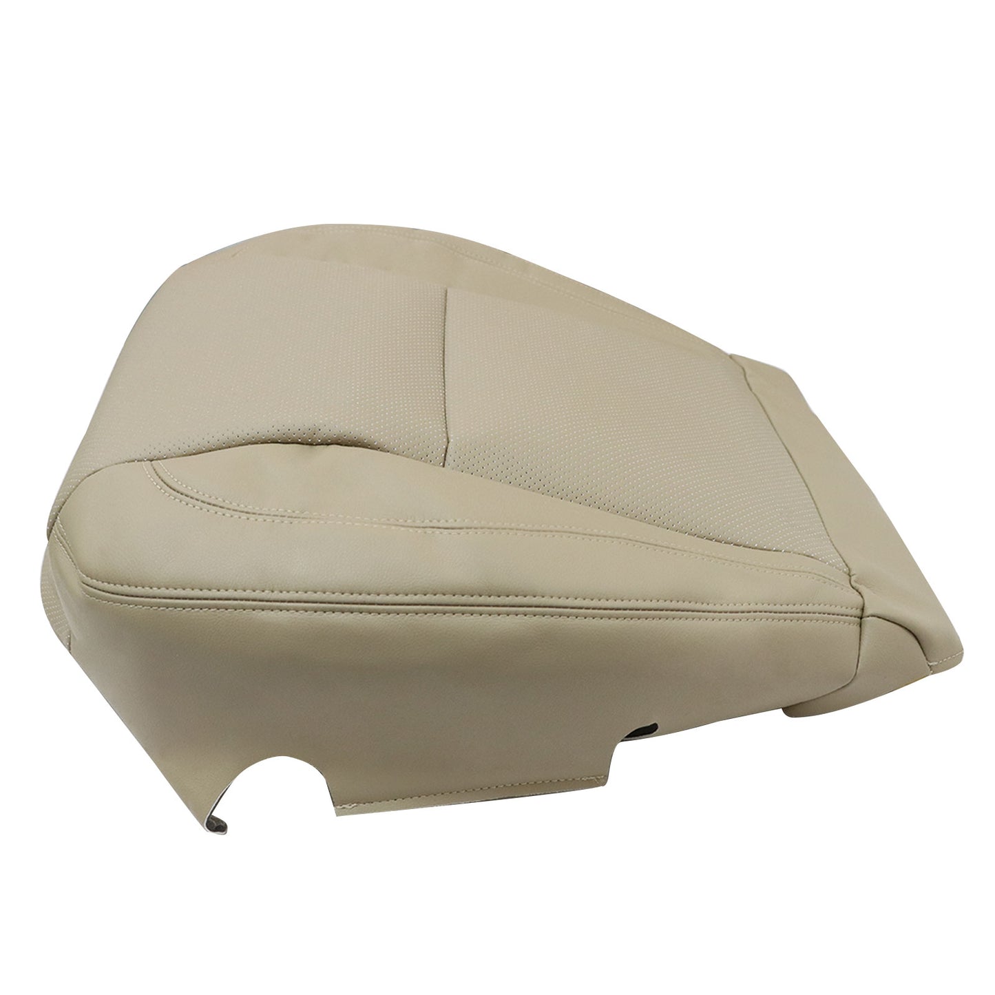Fit Lexus GS430 2001-2005 Front Left Bottom Perforated Leather Cover Ivory Tan