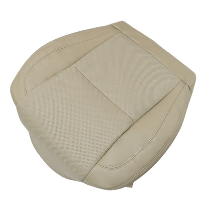 Fit Lexus GS430 2001-2005 Front Left Bottom Perforated Leather Cover Ivory Tan