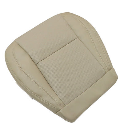 Fit Lexus GS430 2001-2005 Front Left Bottom Perforated Leather Cover Ivory Tan