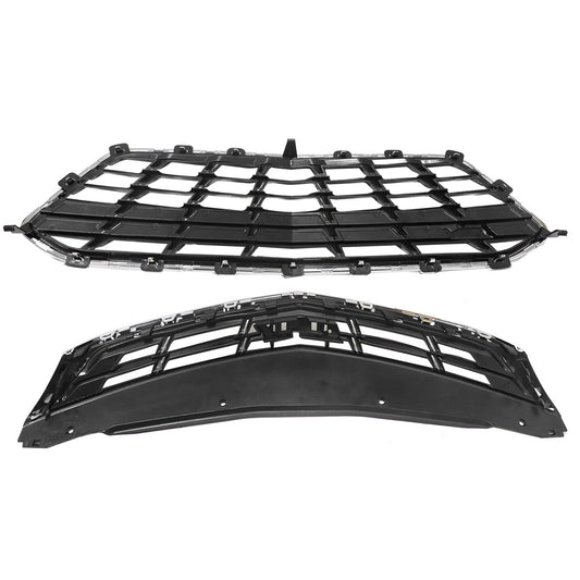 84009674 For 2016-2019 Chevrolet Cruze Front Bumper Upper&Lower Grille Grill Set