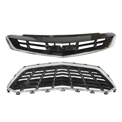 84009674 For 2016-2019 Chevrolet Cruze Front Bumper Upper&Lower Grille Grill Set