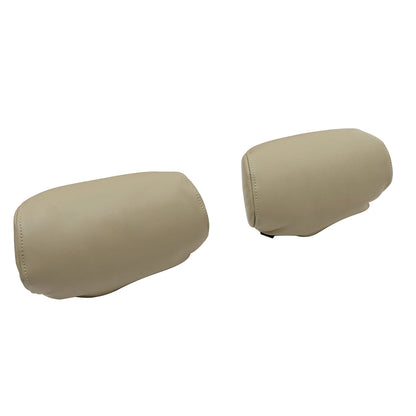 Fits 2001-2006 Toyota Sequoia Left & Right Front Seat Headrest Cover Tan
