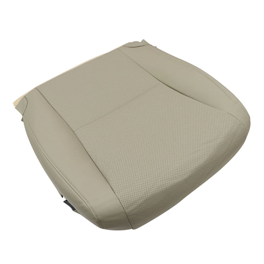 Passenger Bottom Perf Leather Seat Cover Tan For 2010-2015 Lexus RX350 RX450h