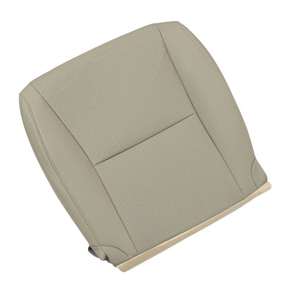 Passenger Bottom Perf Leather Seat Cover Tan For 2010-2015 Lexus RX350 RX450h