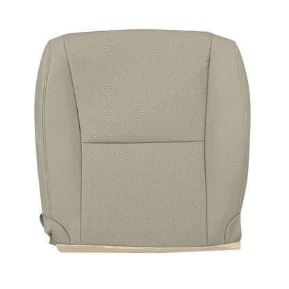 Passenger Bottom Perf Leather Seat Cover Tan For 2010-2015 Lexus RX350 RX450h