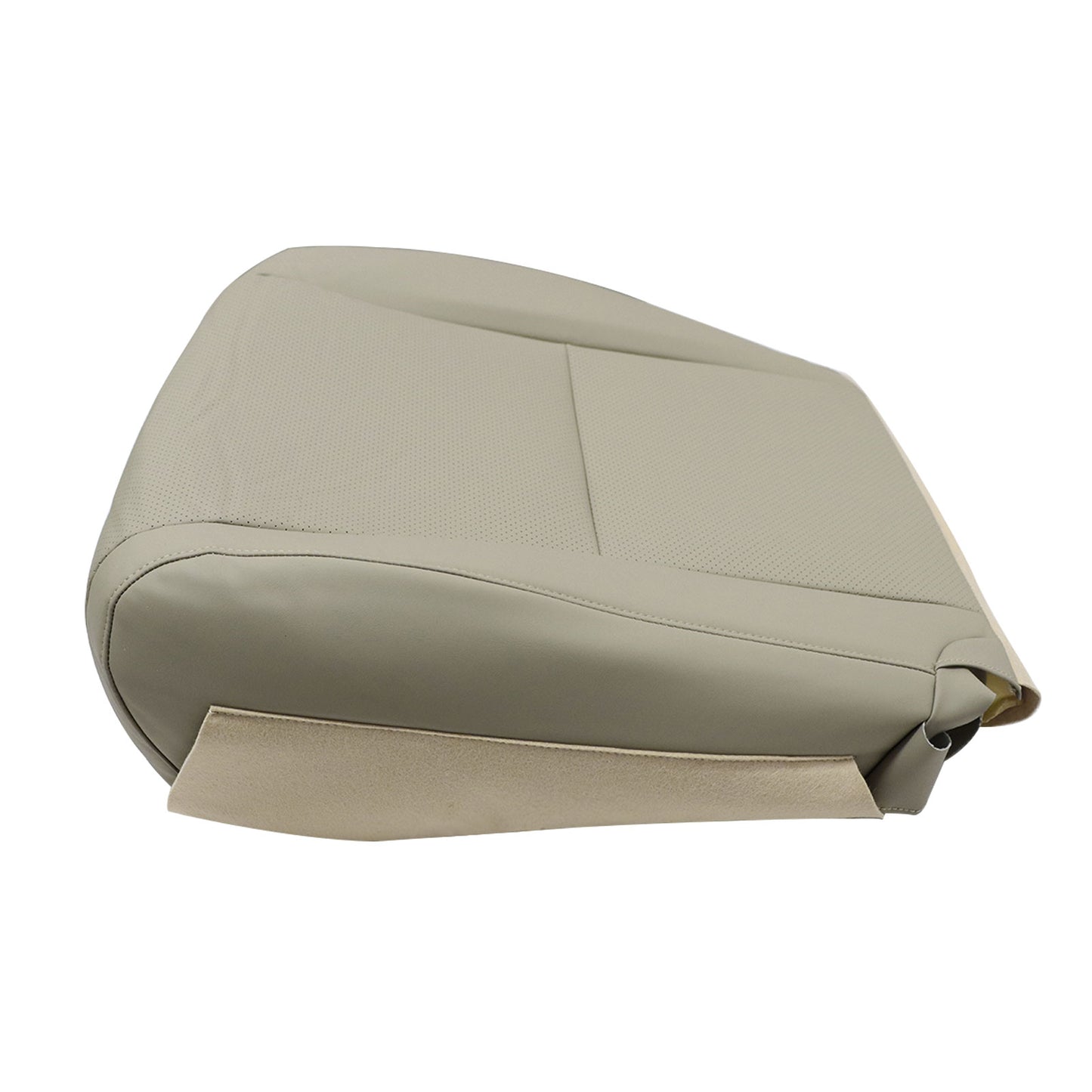 Passenger Bottom Perf Leather Seat Cover Tan For 2010-2015 Lexus RX350 RX450h