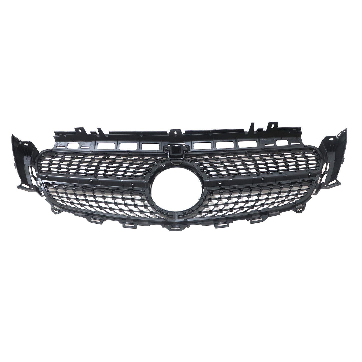 For MERCEDES W213 E300 E350 E400 16-20 Diamond Style Front Bumper Grille