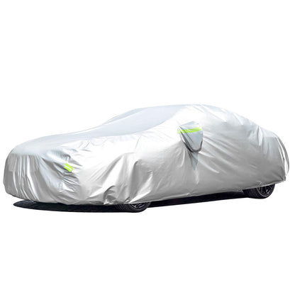 New For Outdoor Sun Dust Scratch Rain Snow Waterproof Breathable Full Car Cover