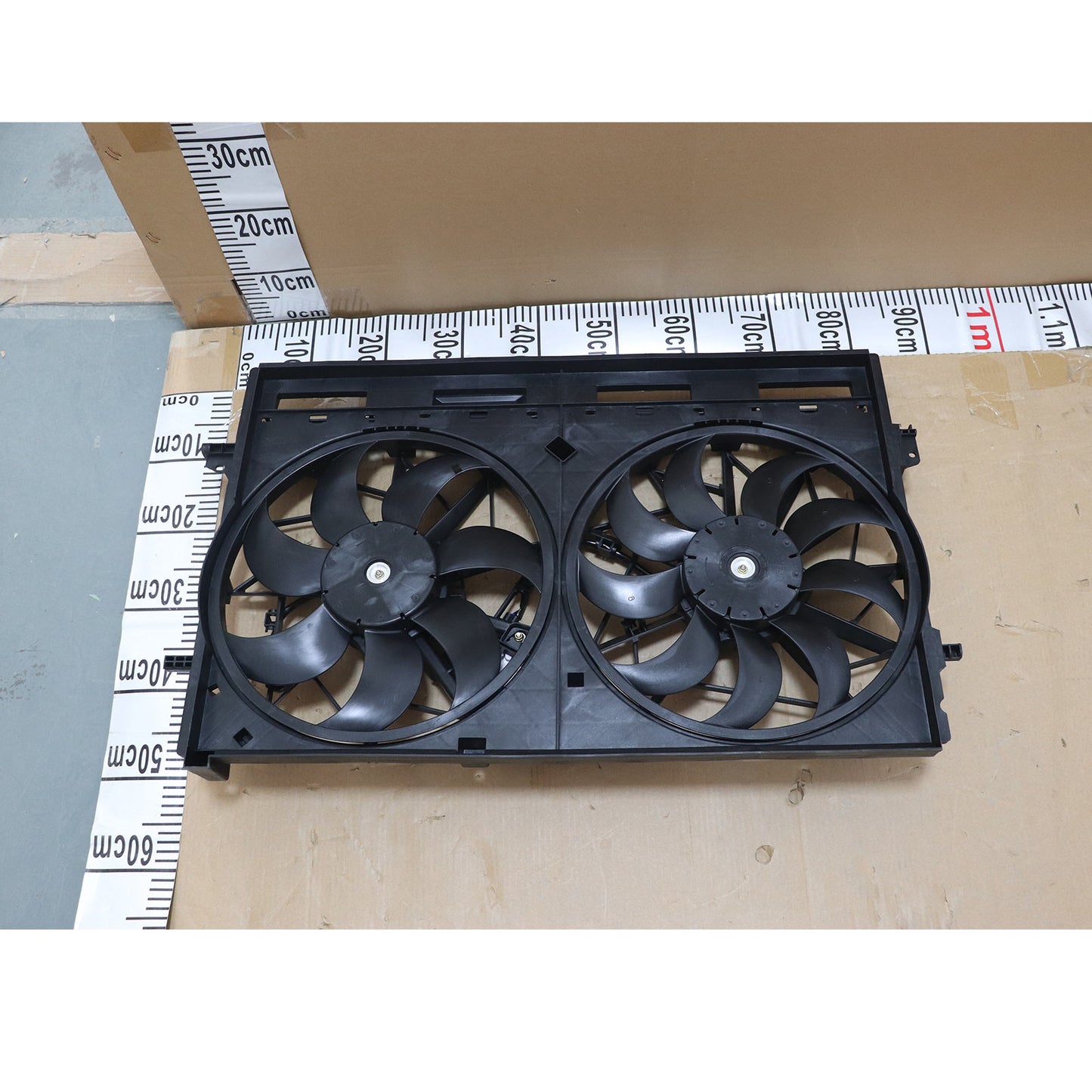 For Nissan Rogue 2021-2023 Dual Radiator Cooling Fan Assembly w/ Control Module