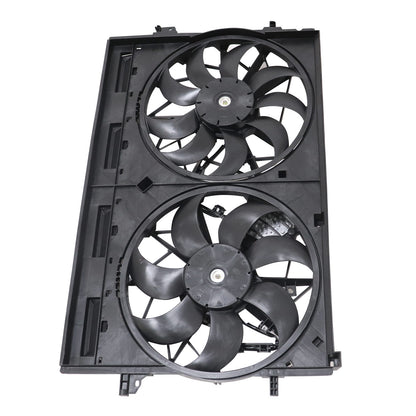 For Nissan Rogue 2021-2023 Dual Radiator Cooling Fan Assembly w/ Control Module