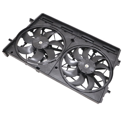 For Nissan Rogue 2021-2023 Dual Radiator Cooling Fan Assembly w/ Control Module