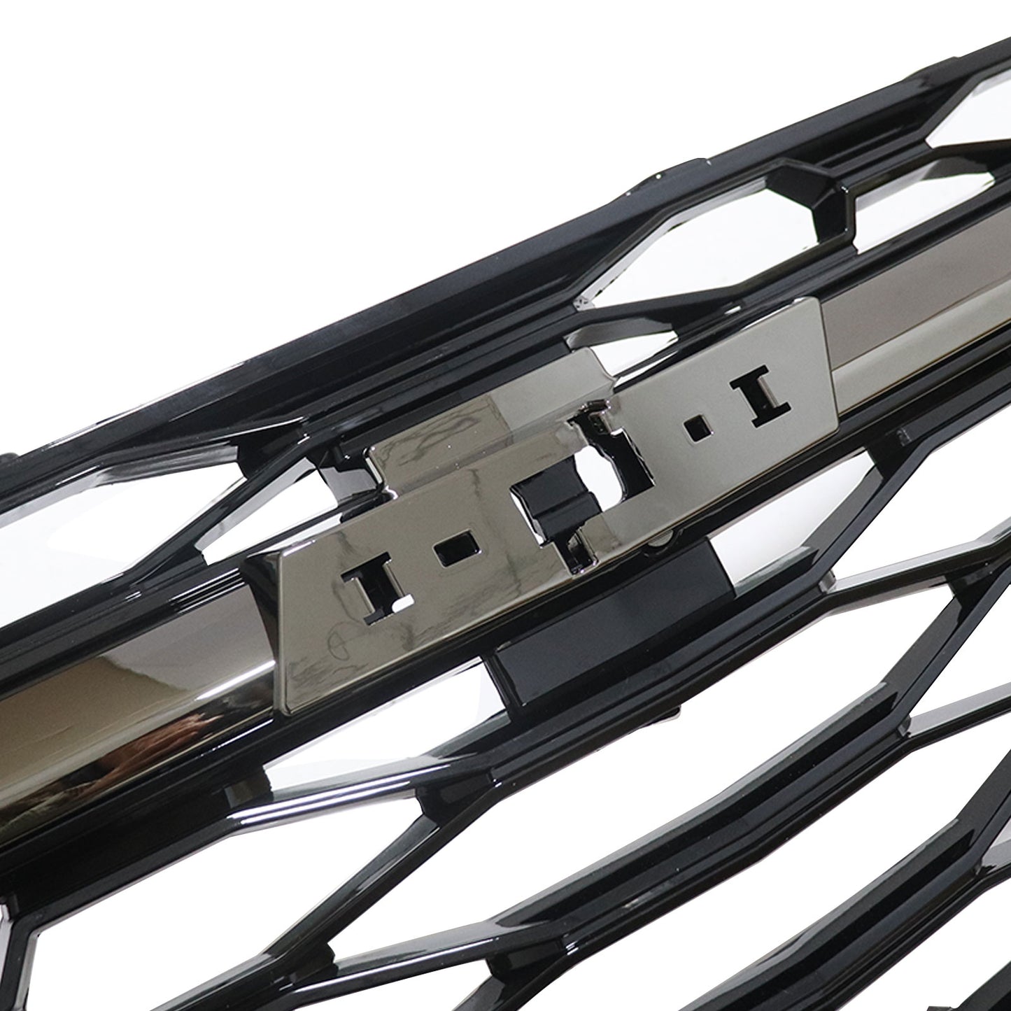 New Front Bumper Grille Assembly Black Chrome For 2019-2022 Chevrolet Blazer US