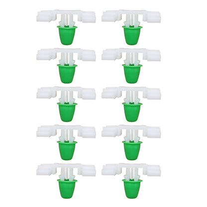 For BMW E36 E46 M3 10pcs Exterior Door Fender Moulding Trim Clip 51-13-1-960-054