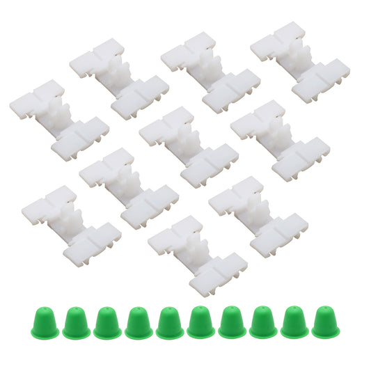 For BMW E36 E46 M3 10pcs Exterior Door Fender Moulding Trim Clip 51-13-1-960-054