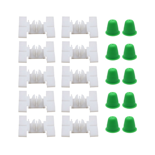 For BMW E36 E46 M3 10pcs Exterior Door Fender Moulding Trim Clip 51-13-1-960-054