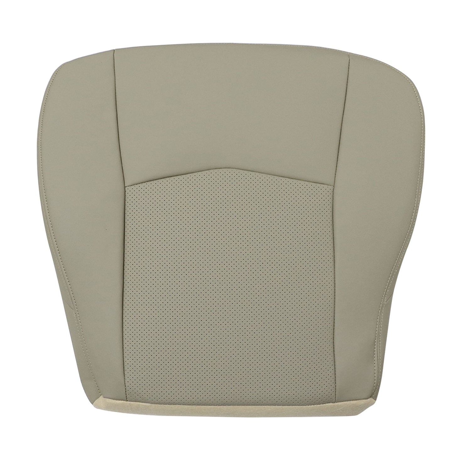 Front Passenger Bottom Leather Seat Cover Tan For 2004 2005 2006 Cadillac SRX
