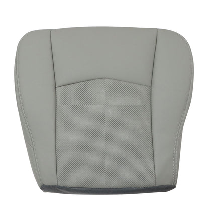 Passenger Bottom Perfrated Leather Seat Cover Gray For 2004-2009 Cadillac SRX