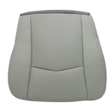 Passenger Bottom Perfrated Leather Seat Cover Gray For 2004-2009 Cadillac SRX