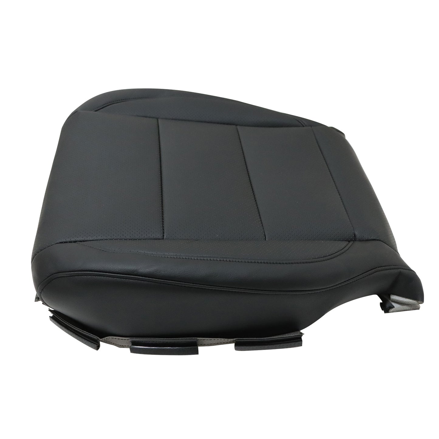 For 2006-2010 VW Jetta Passenger Side Bottom Perforated Leather Seat Cover Black