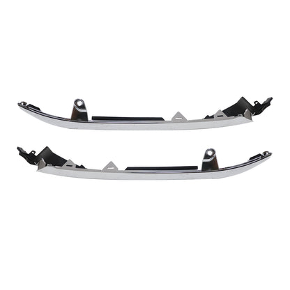 Fit For 2018-2020 Honda Accord Bumper Grill Grille Chrome With Molding 3Pcs